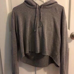 Cropped hoodie
